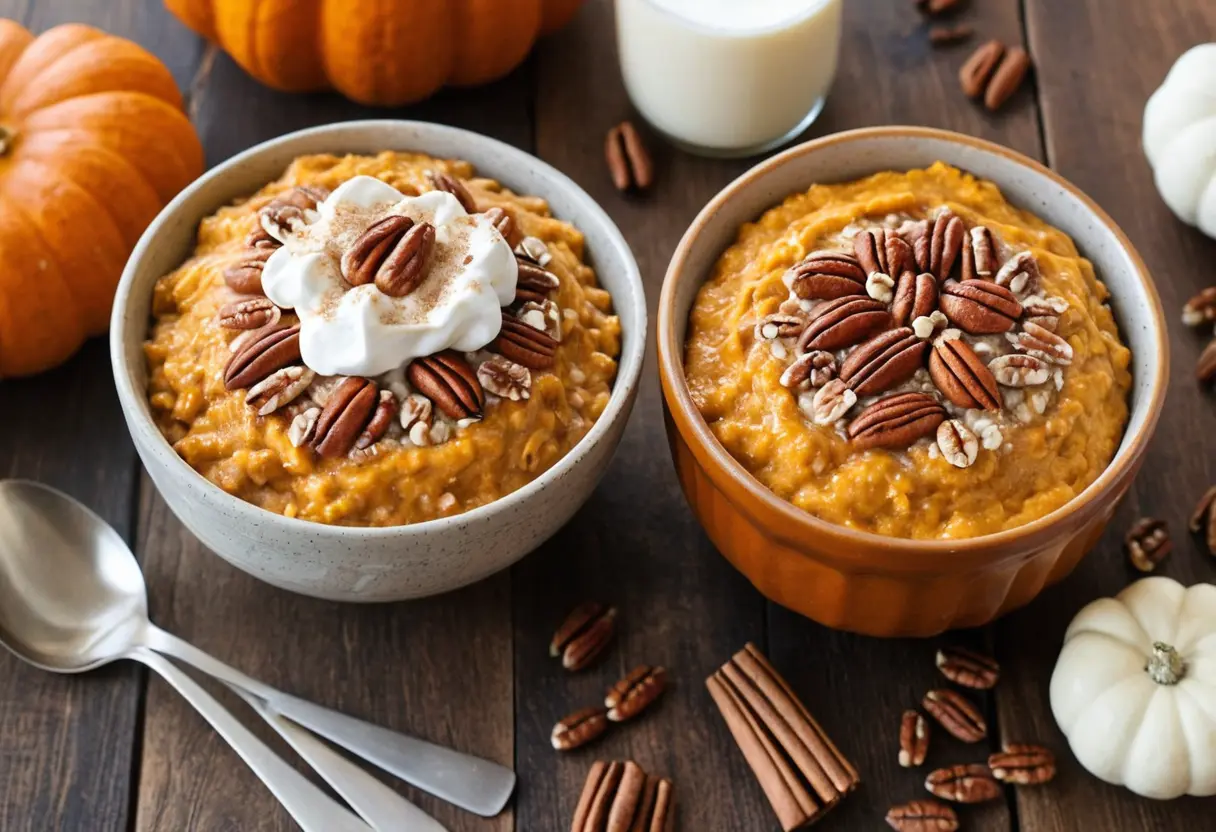 Pumpkin Pie Overnight Oats Recipe Everyone Will Love